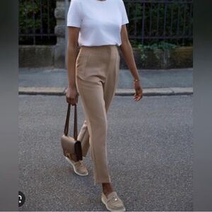 NWT $49 ZARA BLOGGERS FAV HIGH WAISTED PANTS Size M